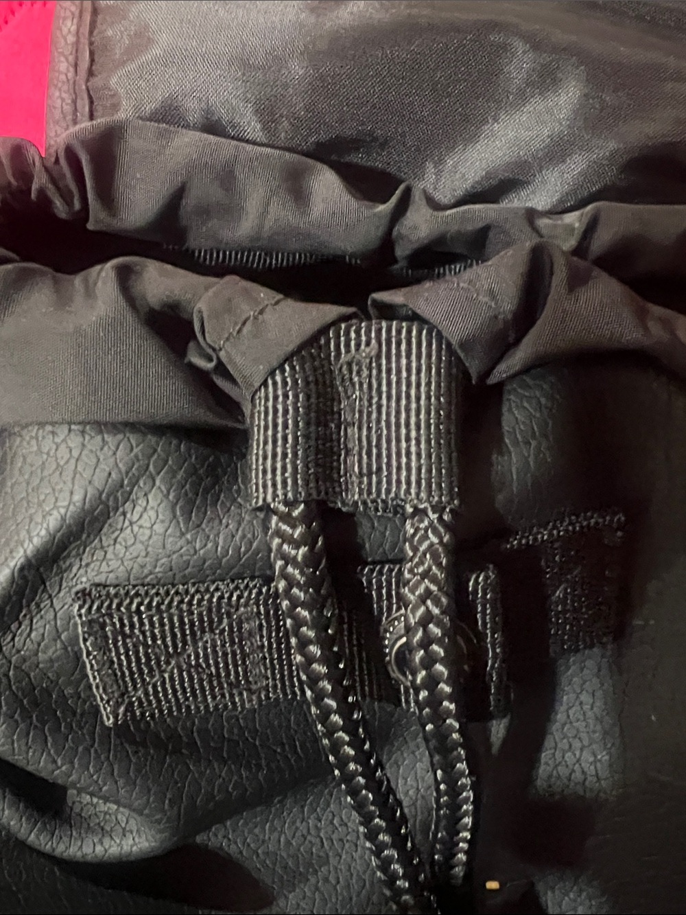 adidas Black Mini Backpack with Rose Gold Trim - Picture 5 of 11